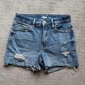 Old Navy Women's Distressed Blue Jean Shorts